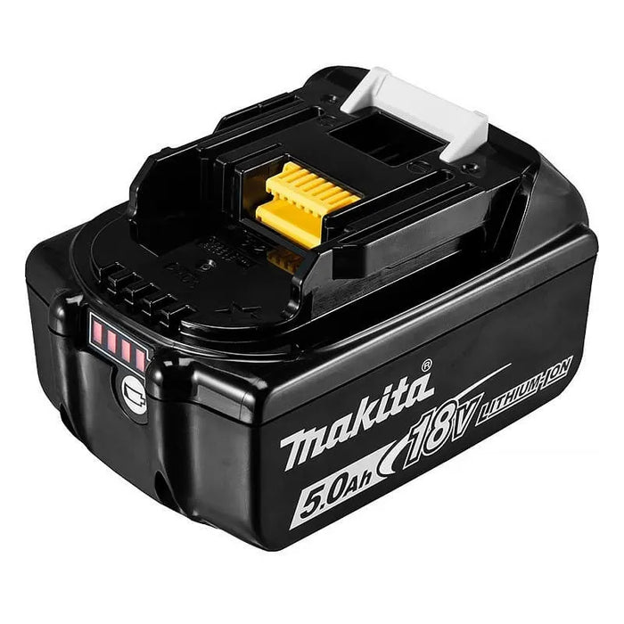 Pack 2 batteries + 1 chargeur Makita 18V Li-Ion 5 Ah BL1850B + DC18RC - Reconditionné - Drakare