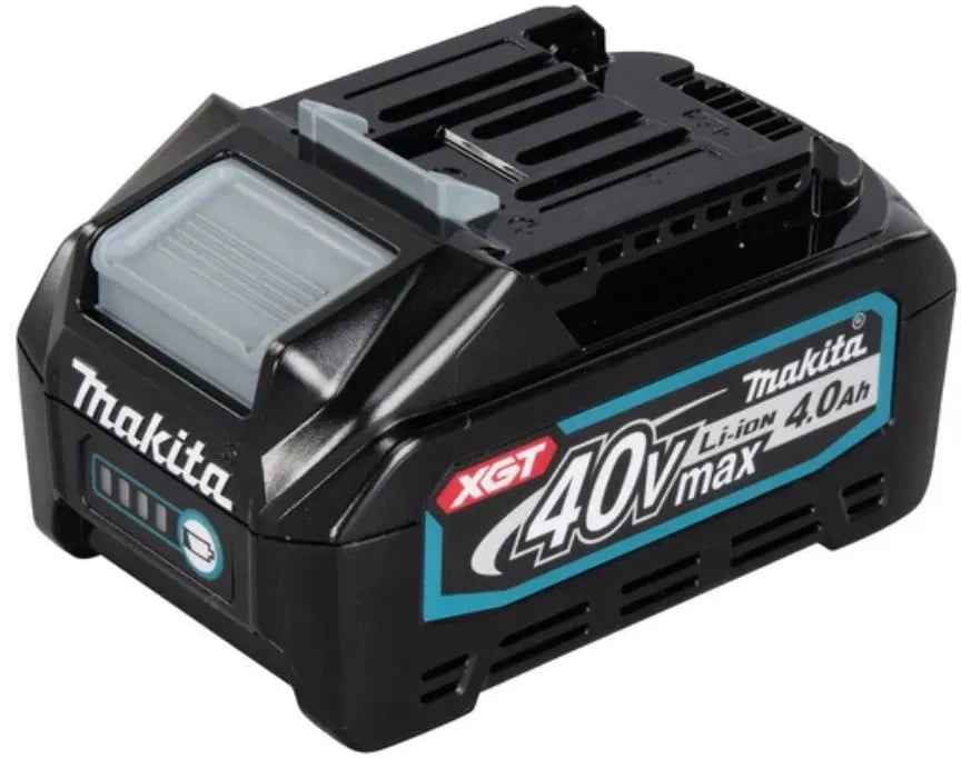 Pack 2 batteries + 1 chargeur MAKITA 40V Li-Ion 4Ah XGT DC40RA / 2XBL4040 + coffret MAKPAC 191J97-1 - Déstockage - Drakare
