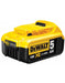 Pack 2 outils DEWALT 18V Li-Ion (1x 5Ah) XR + coffret Tstak DCH273P1 + DCG405 - - Drakare