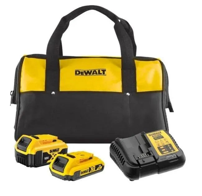 Perceuse visseuse à percussion DEWALT 18V Li-Ion (1x 4Ah + 1x 2Ah) DualRun DCD709MDR-QW - Reconditionné - Drakare