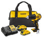 Perceuse visseuse à percussion DeWalt 18V Li-Ion + 2 batterie 4Ah et 2Ah DualRun DCD709MDR-QW - Reconditionné - Drakare