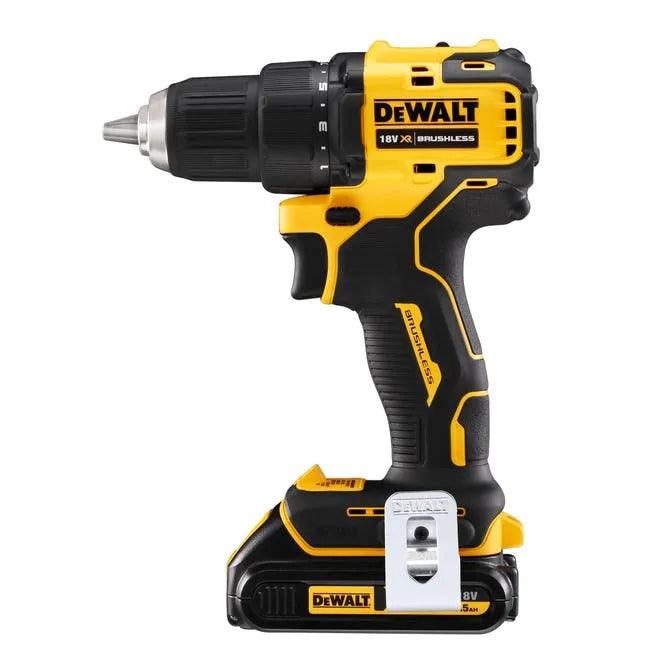 Perceuse visseuse à percussion DeWalt 18V Li-Ion + 2 batterie 4Ah et 2Ah DualRun DCD709MDR-QW - Reconditionné - Drakare