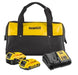 Perceuse visseuse à percussion DeWalt 18V Li-Ion + 2 batterie 4Ah et 2Ah DualRun DCD709MDR-QW - Reconditionné - Drakare