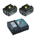 Perceuse visseuse à percussion MAKITA 18V Li-Ion (2x 5Ah) LXT DHP458RT - Reconditionné - Drakare