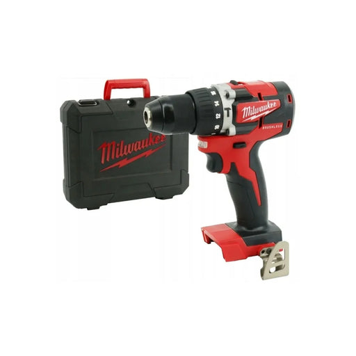 Perceuse visseuse à percussion MILWAUKEE 18V Brushless + mallette M18 CBLPD-0X (sans batterie) - Occasion - Drakare