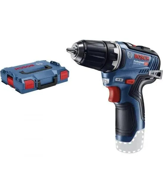Perceuse visseuse BOSCH PRO 12V 35Nm + coffret L-BOXX GSR 12V-35 (sans batterie) - Déstockage - Drakare