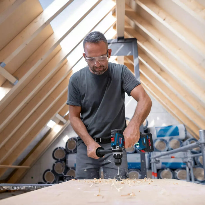 Perceuse visseuse BOSCH PRO 18V + coffret L-BOXX GSR 18V-150 C (sans batterie) - Déstockage - Drakare