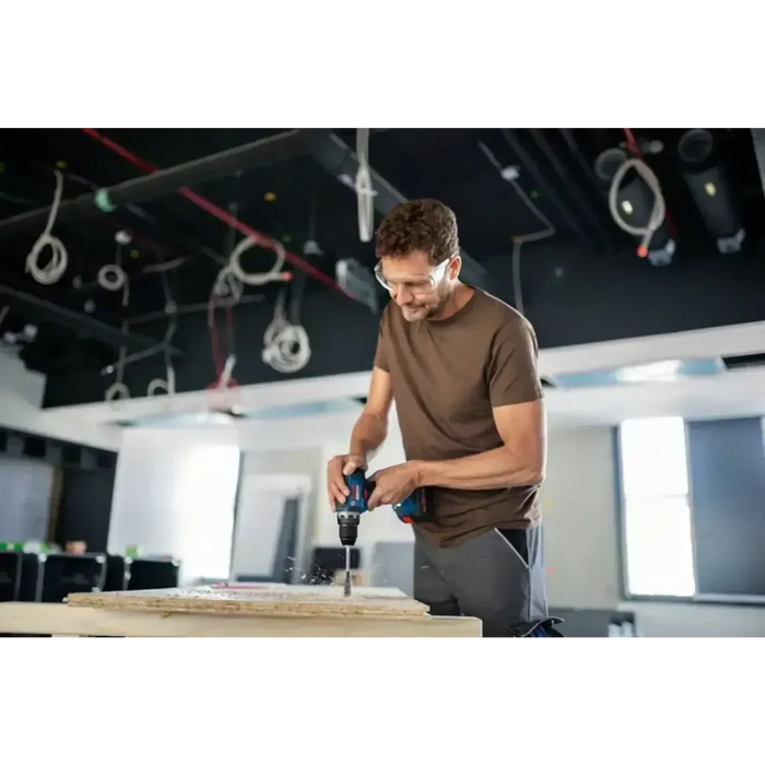 Perceuse visseuse BOSCH PRO 18V Li-Ion (2x 4Ah) 55Nm + coffret L-BOXX GSR 18V-55 - Occasion - Drakare