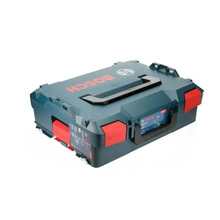 Perceuse visseuse BOSCH PRO 18V Li-Ion (2x 4Ah) 63Nm + coffret L-BOXX GSR 18V-28 - Occasion - Drakare