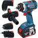 Perceuse visseuse BOSCH PRO 18V Li-Ion (2x 4Ah) + coffret L-BOXX GSR 18 V-EC FC2 - Reconditionné - Drakare