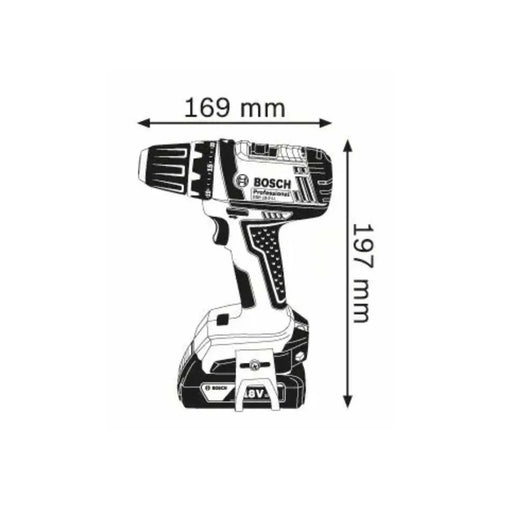 Perceuse visseuse BOSCH PRO GSR 18-2-LI + mallette - 06019B7305 - Déstockage - Drakare