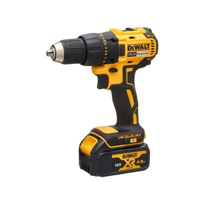 Perceuse visseuse compacte DEWALT 18V Li-Ion (2x 4Ah) XR + coffret TSTAK DCD777M2T - Déstockage - Drakare