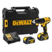 Perceuse visseuse compacte DEWALT 18V Li-Ion (2x 4Ah) XR + coffret TSTAK DCD777M2T - Déstockage - Drakare