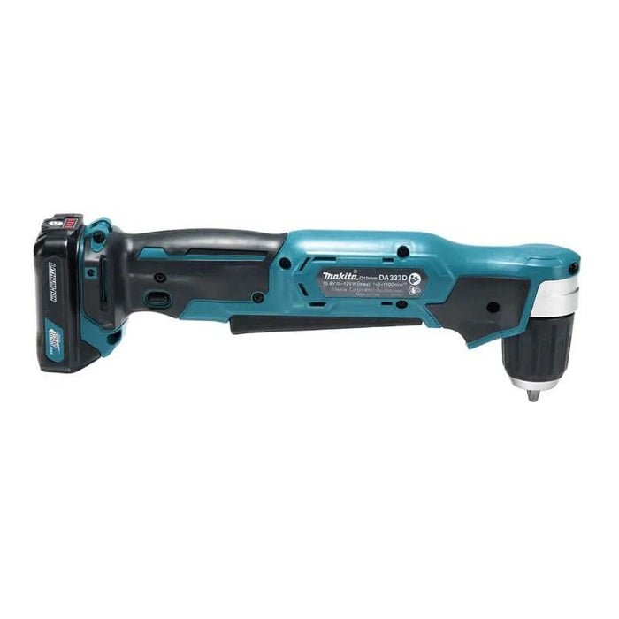 Perceuse visseuse d'angle Makita 12V Li-Ion CXT Ø10mm + 2 batteries 2 Ah en mallette DA333DWAE - Reconditionné - Drakare