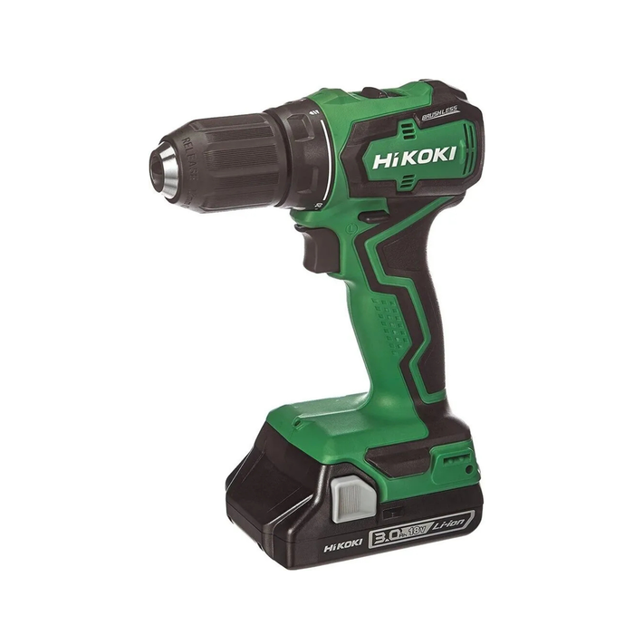 Perceuse visseuse HIKOKI 18V Li-Ion (2x 3Ah) + coffret HIT-SYSTEM CASE DS18DDWQZ - Déstockage - Drakare