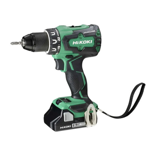 Perceuse visseuse HIKOKI 18V Li-Ion (2x 3Ah) + coffret HIT-SYSTEM CASE DS18DDWQZ - Déstockage - Drakare