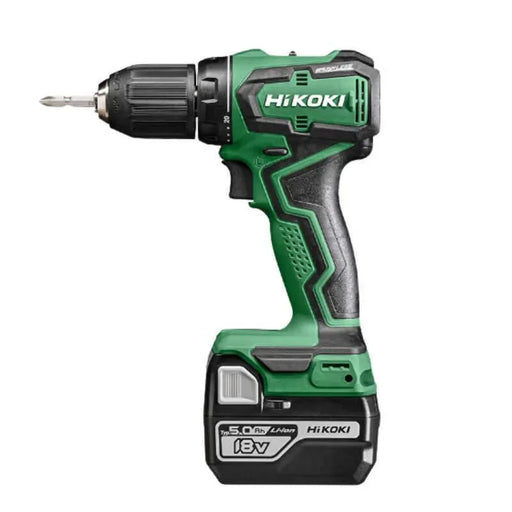 Perceuse visseuse HIKOKI 18V Li-Ion (2x 5Ah) + coffret HIT-SYSTEM CASE DS18DDWPZ - Déstockage - Drakare