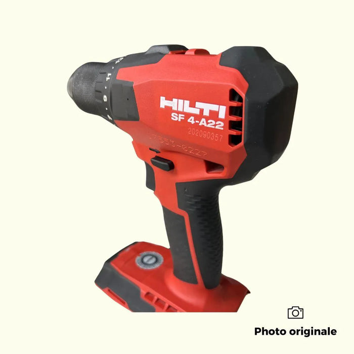 Perceuse visseuse HILTI 22V Li-Ion (2x 5.2Ah) Ø125mm + mallette SF 4-A22 + B22 5.2 + C4/36-350 - Reconditionné - Drakare