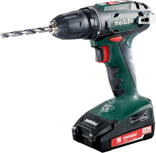 Perceuse visseuse METABO 18V Li-Ion (2x 1.5Ah) + mallette BS 18 - Déstockage - Drakare