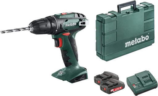 Perceuse visseuse METABO 18V Li-Ion (2x 1.5Ah) + mallette BS 18 - Déstockage - Drakare