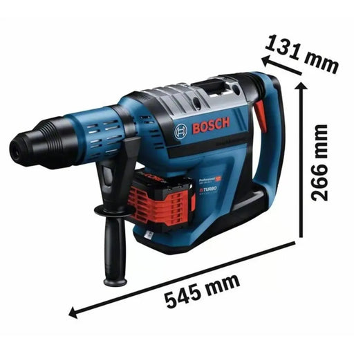 Perforateur BOSCH PRO 18V SDS-Max BITURBO 12,5J + coffret GBH 18V-45 C (sans batterie) - Reconditionné - Drakare