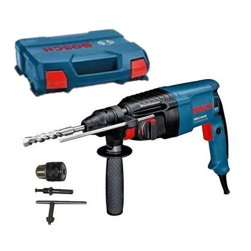 Perforateur BOSCH PRO GBH 2-26 + mandin à clé + adaptateur + mallette - 06112A3002 - Occasion - Drakare