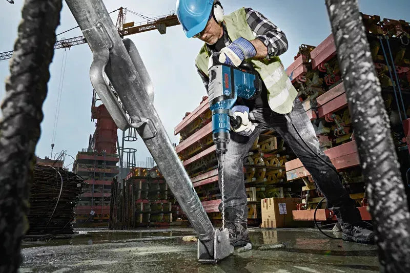 Perforateur BOSCH PRO SDS-MAX 1500W 12,5J + mallette GBH 8-45D - Reconditionné - Drakare