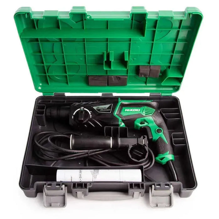 Perforateur burineur HIKOKI 26mm SDS-Plus 830W 2,9J + mallette DH26PC2 - Déstockage - Drakare