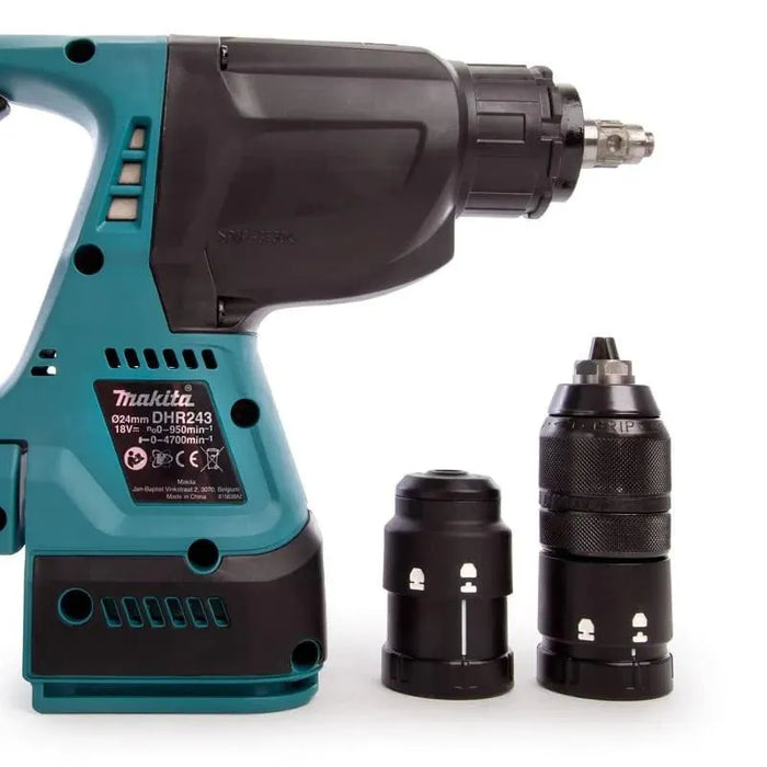 Perforateur burineur MAKITA 18V LXT SDS-Plus 2J DHR243Z (sans batterie) - Reconditionné - Drakare