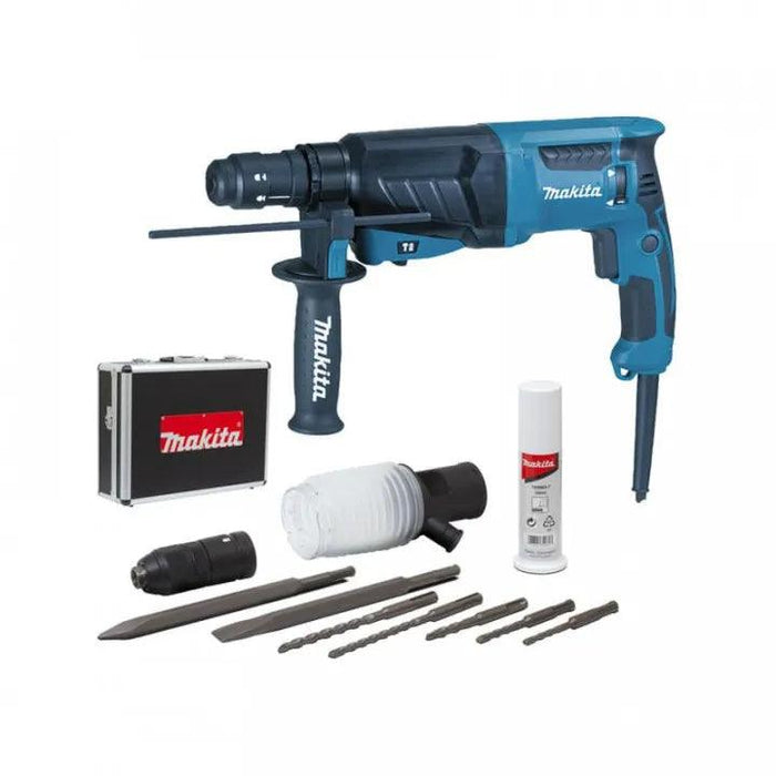 Perforateur burineur Makita SDS-Plus 800W en mallette HR2630TX4 - Reconditionné - Drakare