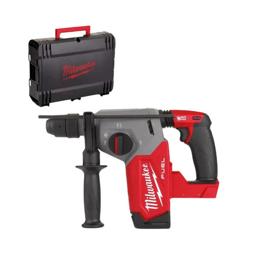 Perforateur burineur MILWAUKEE 18V FUEL Brushless SDS-Plus FIXTEC 2.5J + coffret HDBOX M18 FHX-0X (sans batterie) - Reconditionné - Drakare