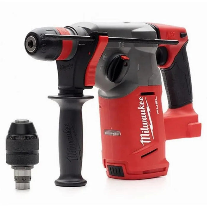 Perforateur burineur MILWAUKEE 18V FUEL Brushless SDS-Plus FIXTEC 2,5J M18 FHX-0 (sans batterie) - Déstockage - Drakare