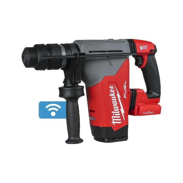 Perforateur burineur MILWAUKEE 18V SDS-Plus 32mm ONE-KEY FUEL 5,0J + coffret HDBOX M18 ONEFHPX-0X (sans batterie) - Reconditionné - Drakare