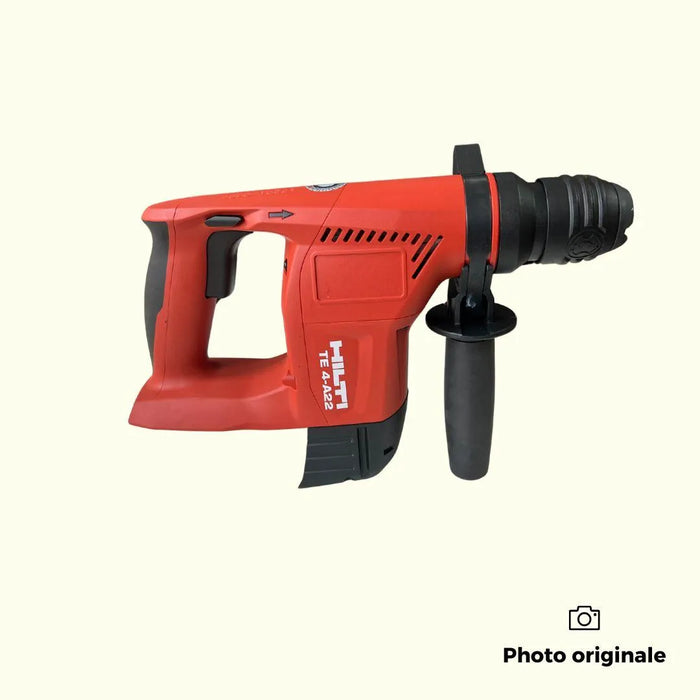 Perforateur HILTI 22V Li-Ion (2x 5.2Ah) + mallette TE 4-A22 + TE DRS-4-A + B22 5.2 + C4/36-350 - Reconditionné - Drakare