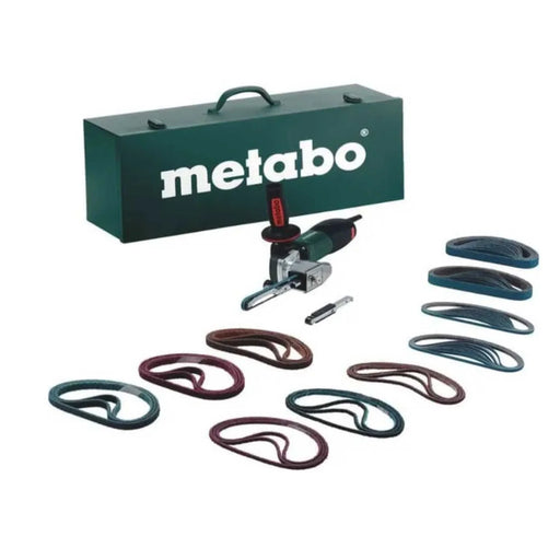 Ponceuse à bande METABO 900W + mallette Bfe 9-90 Set - Déstockage - Drakare