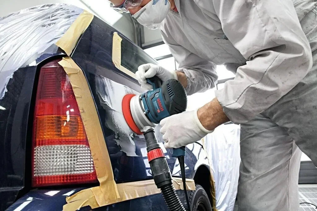 Ponceuse excentrique BOSCH PRO GEX 40-150 Ø150mm + coffret L-BOXX - 060137B201 - Déstockage - Drakare