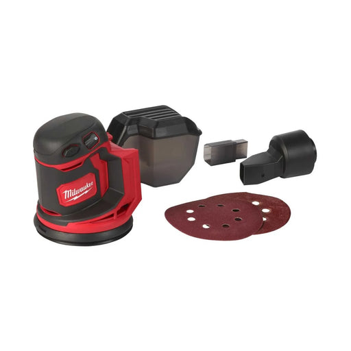 Ponceuse excentrique MILWAUKEE 18V Ø125mm M18 BOS125-0 (sans batterie) - Déstockage - Drakare