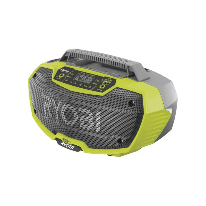 Radio d'atelier RYOBI 18V ONE+ Bluetooth + USB R18RH-0 (sans batterie) - Reconditionné - Drakare