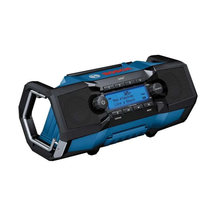 Radio de chantier BOSCH PRO 18V secteur & batterie FM/AM - DAB+ - Bluetooth GPB 18V-2 SC (sans batterie) - Déstockage - Drakare