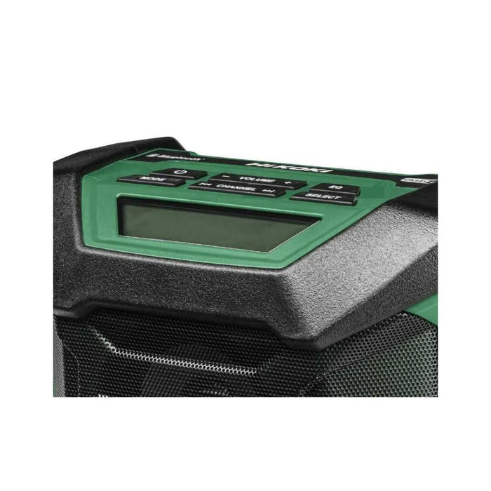 Radio de chantier HIKOKI 18V DAB+ Bluetooth UR18DAW4Z (sans batterie) - Reconditionné - Drakare