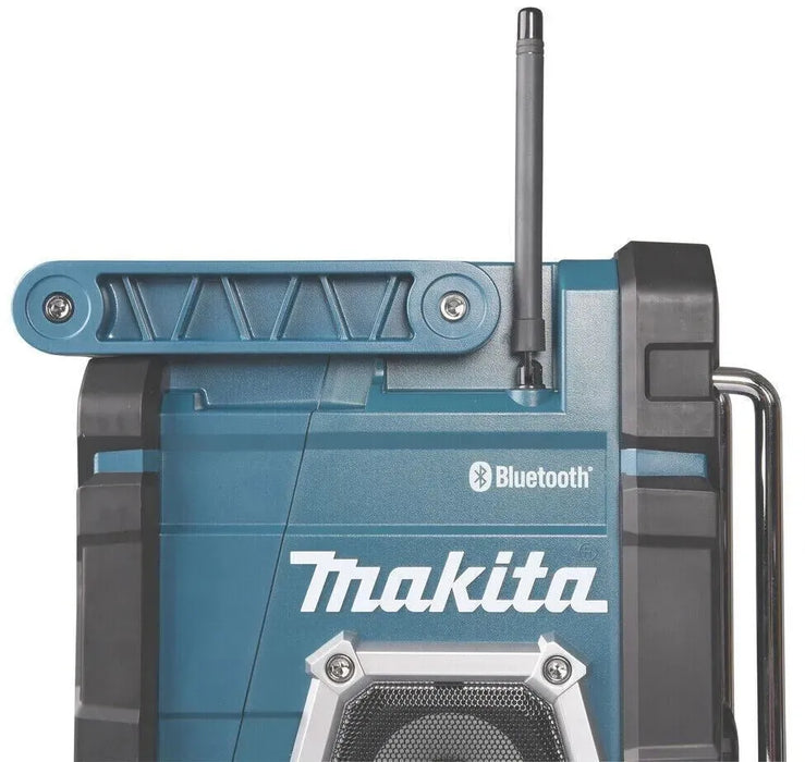Radio de chantier MAKITA 10.8V / 18V Bluetooth + Stat Ipod + USB DMR108N (sans batterie) - Déstockage - Drakare