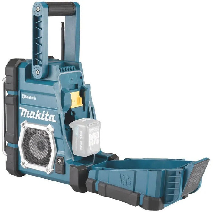 Radio de chantier MAKITA 10.8V / 18V Bluetooth + Stat Ipod + USB DMR108N (sans batterie) - Déstockage - Drakare