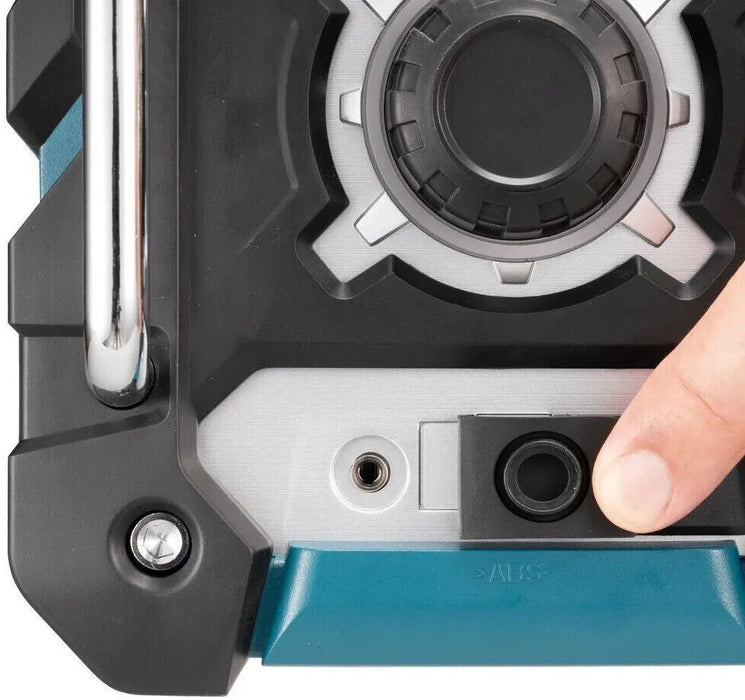 Radio de chantier MAKITA 10.8V / 18V Bluetooth + Stat Ipod + USB DMR108N (sans batterie) - Reconditionné - Drakare