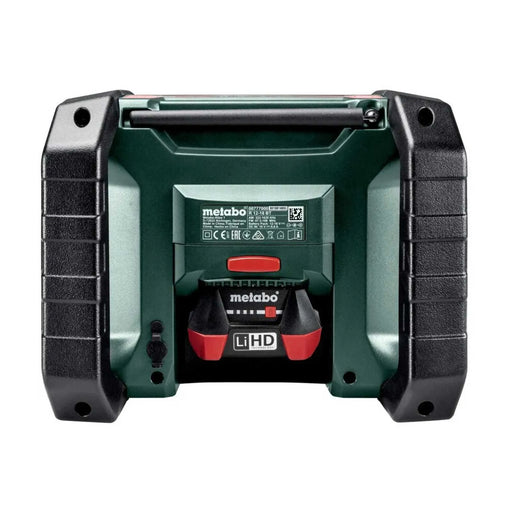 Radio de chantier METABO 12V / 18V secteur & batterie - Bluetooth - AM/FM R 12-18 BT (sans batterie) - Déstockage - Drakare