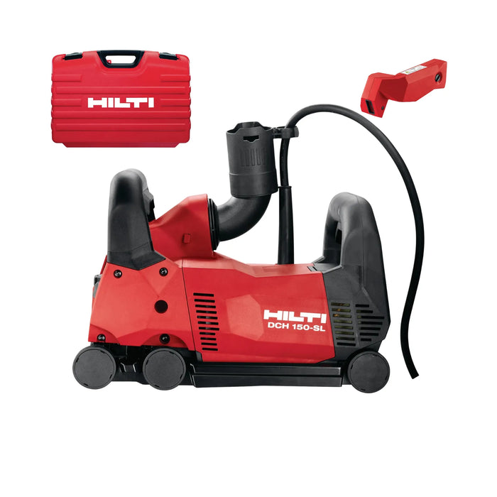 Rainureuse à béton HILTI Ø150mm + coffret DCH 150-SL - Reconditionné - Drakare