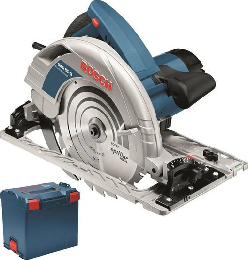 Scie circulaire BOSCH PRO 2200W Ø235m + coffret L-BOXX GKS 85 G - Déstockage - Drakare