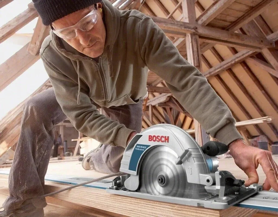 Scie circulaire BOSCH PRO 2200W Ø235m + coffret L-BOXX GKS 85 G - Déstockage - Drakare