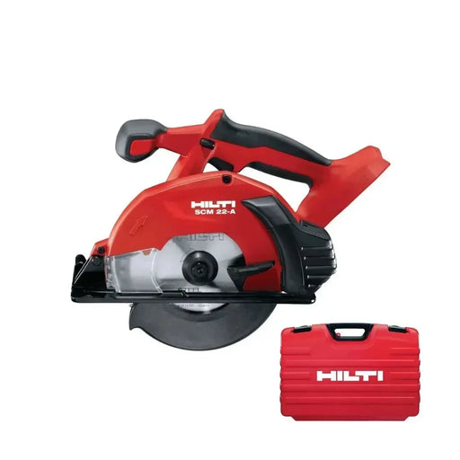Scie circulaire HILTI 22V pour métal + coffret SCM 22-A (sans batterie) - Reconditionné - Drakare