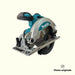 Scie circulaire Makita 18V Li-Ion LXT Ø165mm + 2 batteries 4 Ah I Coffret MAKPAC DSS610RMJ - Reconditionné - Drakare