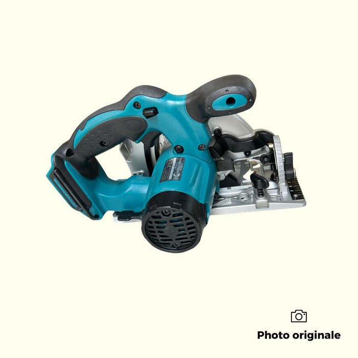 Scie circulaire Makita 18V Li-Ion LXT Ø165mm + 2 batteries 4 Ah I Coffret MAKPAC DSS610RMJ - Reconditionné - Drakare